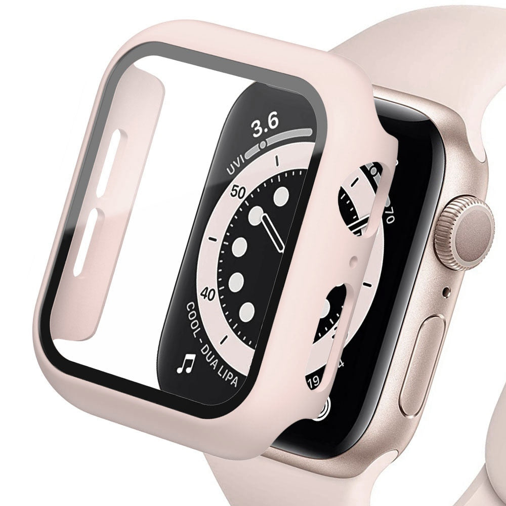 Glass+Cover Apple Watch Case iWatch cover