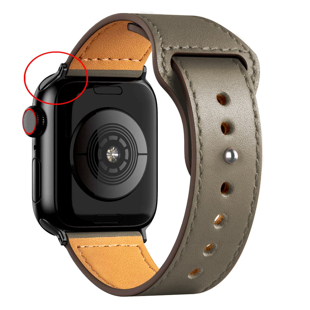 Premium Leather Watch Bands Bracelet iWatch