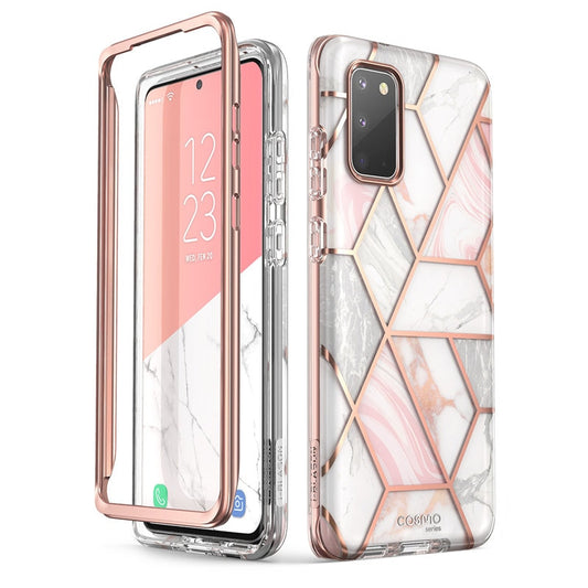 Samsung Galaxy S20 Case / S20 5G Full-Body Glitter Marble Bumper Cover