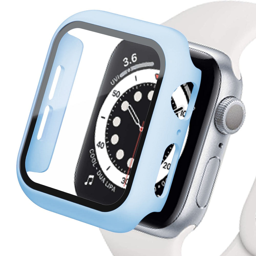 Glass+Cover Apple Watch Case iWatch cover
