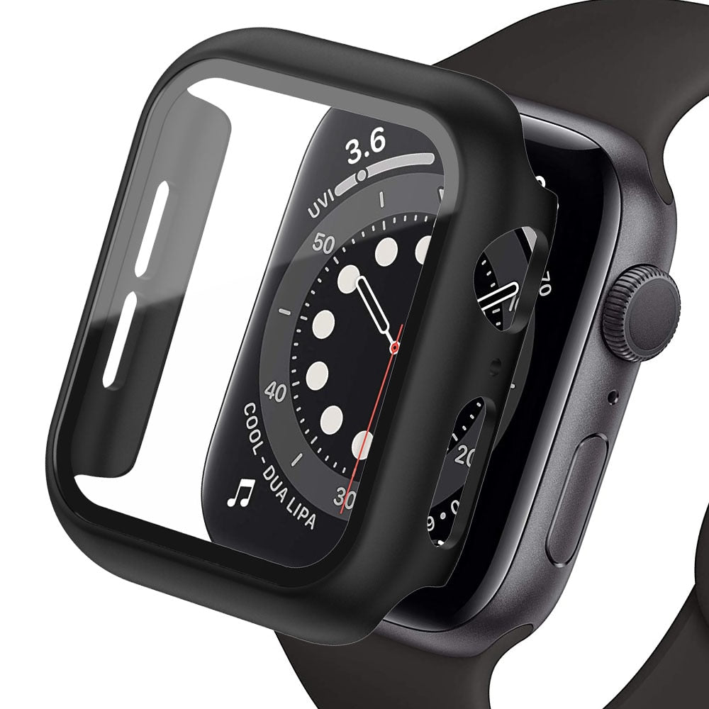 Glass+Cover Apple Watch Case iWatch cover
