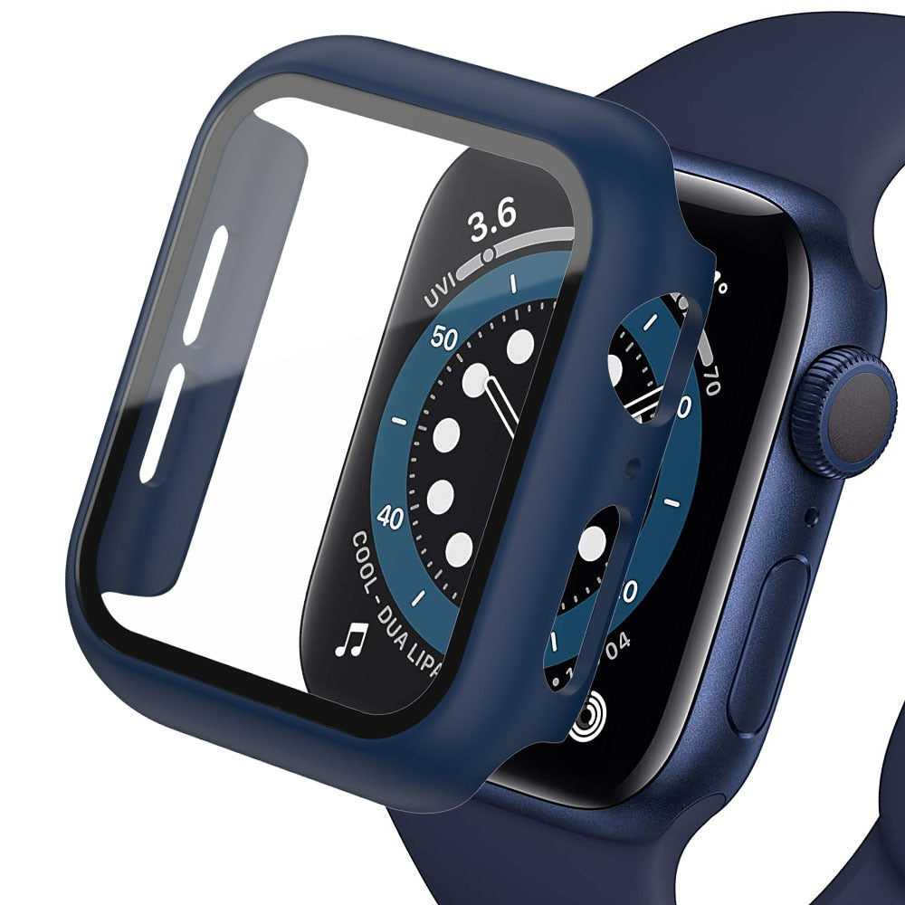 Glass+Cover Apple Watch Case iWatch cover