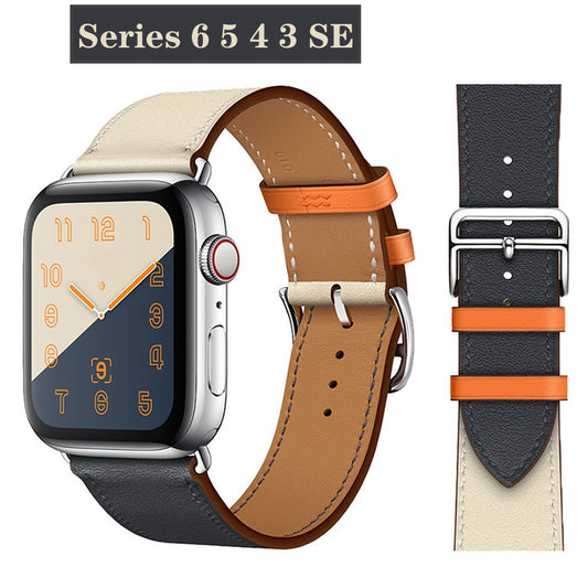 Single Tour Premium Leather Strap Bracelet iWatch