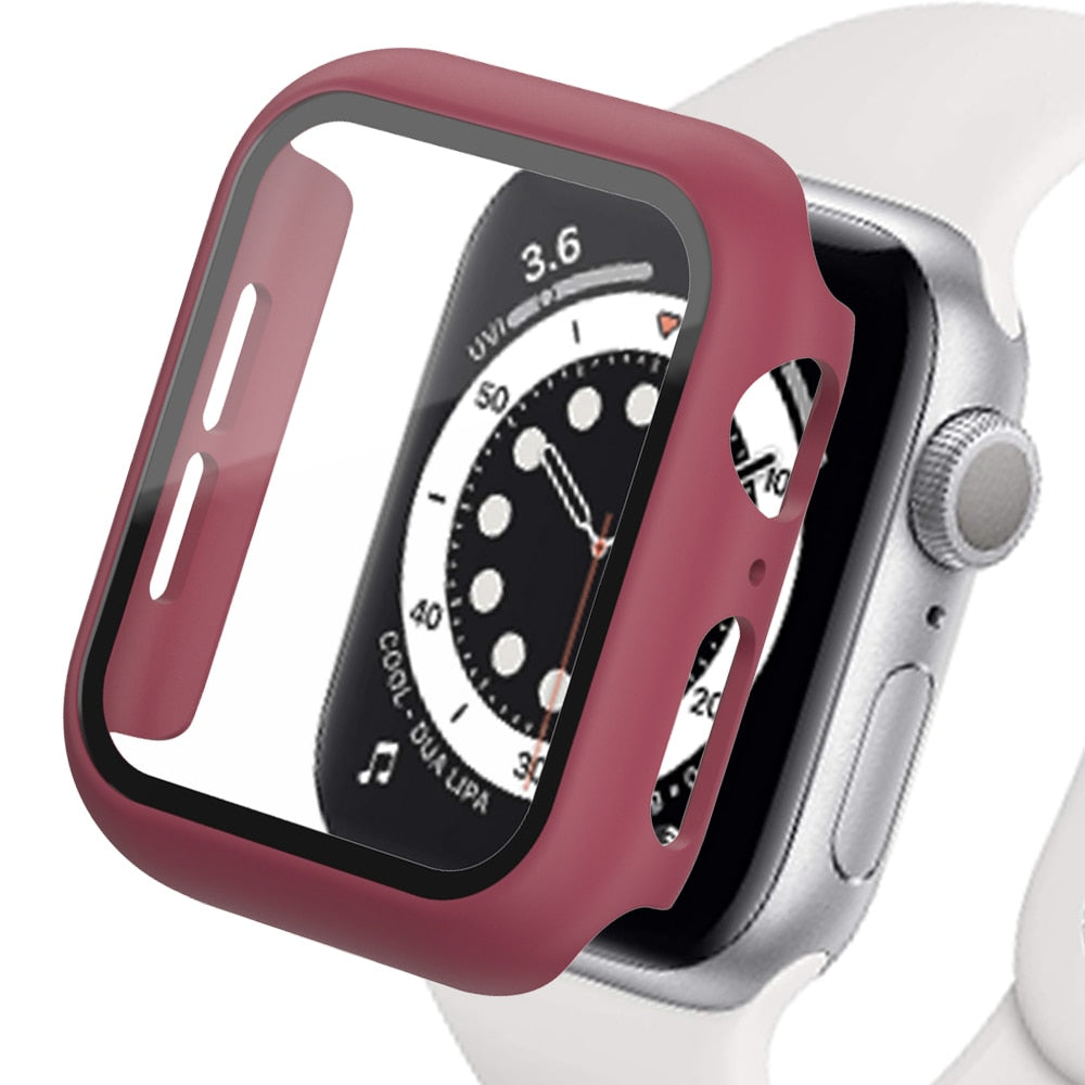 Glass+Cover Apple Watch Case iWatch cover