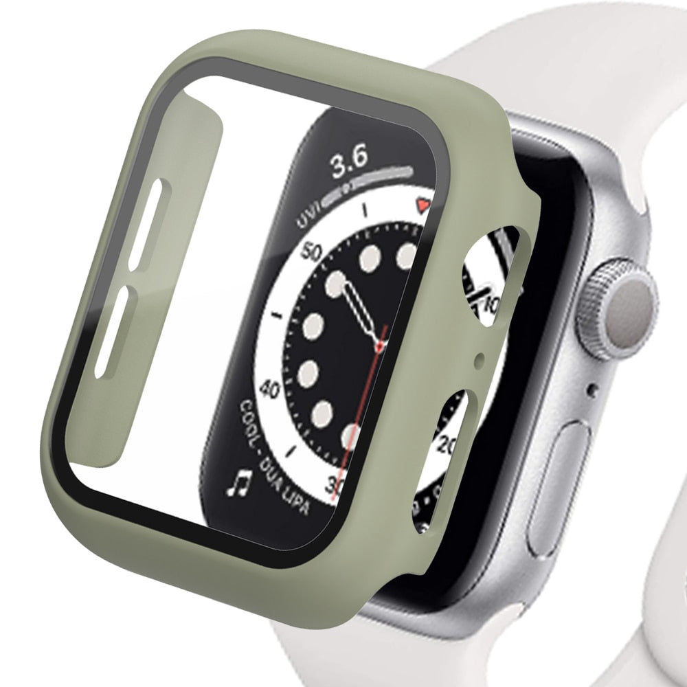 Glass+Cover Apple Watch Case iWatch cover