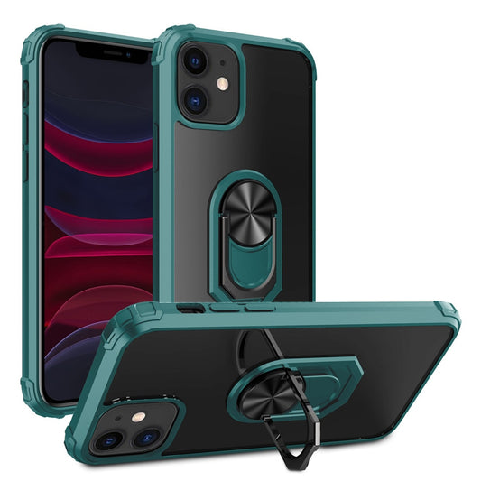 Kickstand Shell Shockproof Magnetic Ring iPhone Case