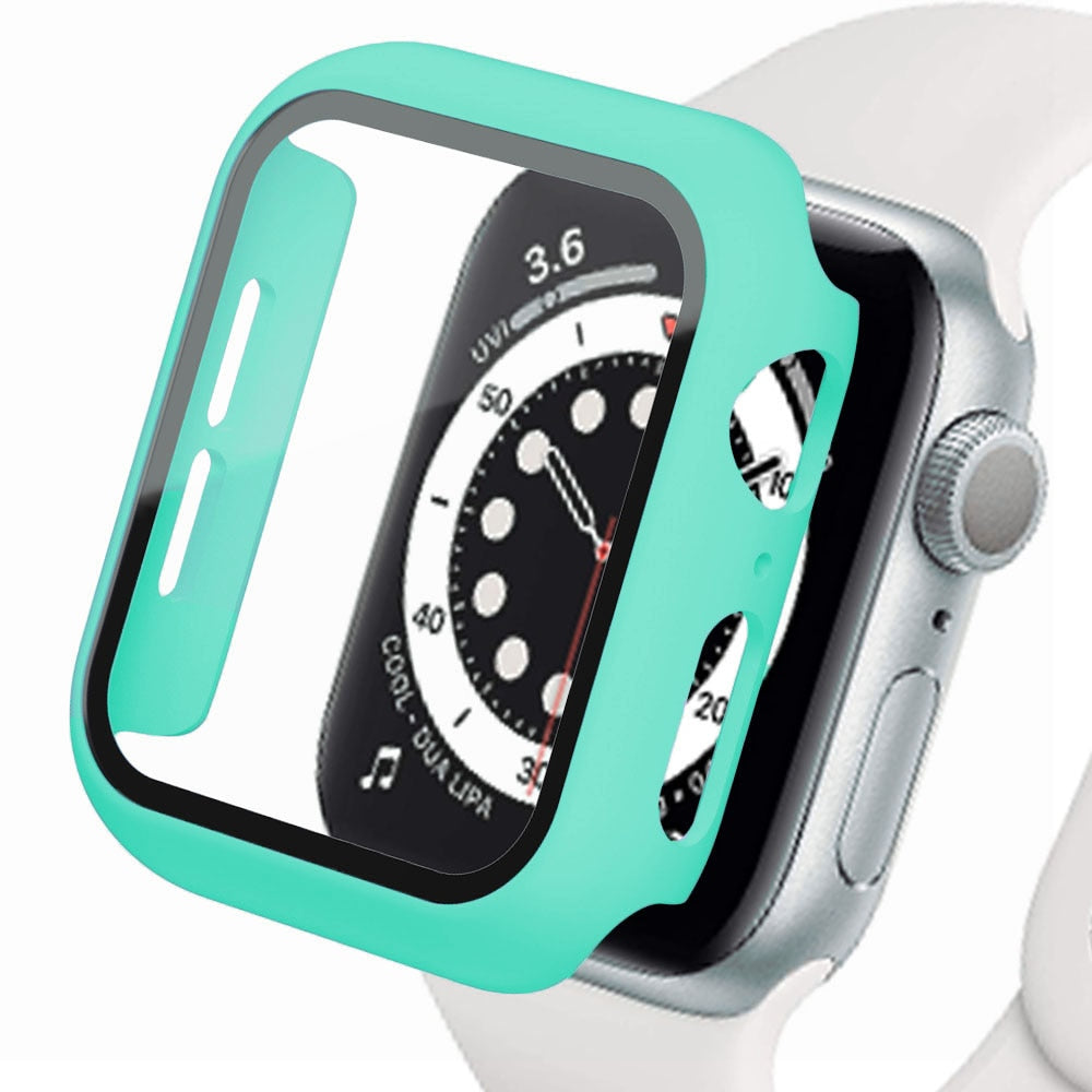 Glass+Cover Apple Watch Case iWatch cover
