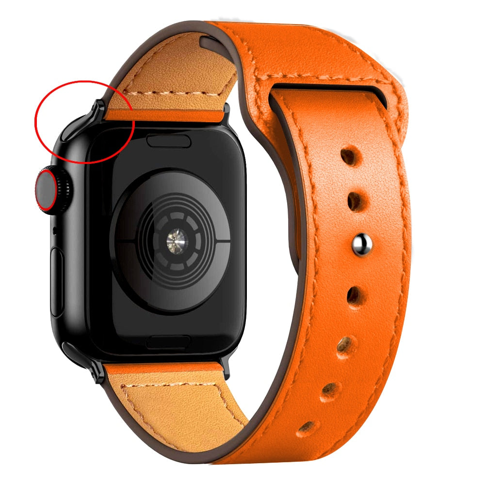 Premium Leather Watch Bands Bracelet iWatch