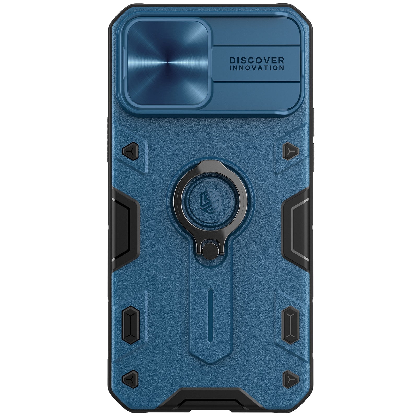 iPhone 13 All models Case with Ring stand Camera Protection Slide cover.