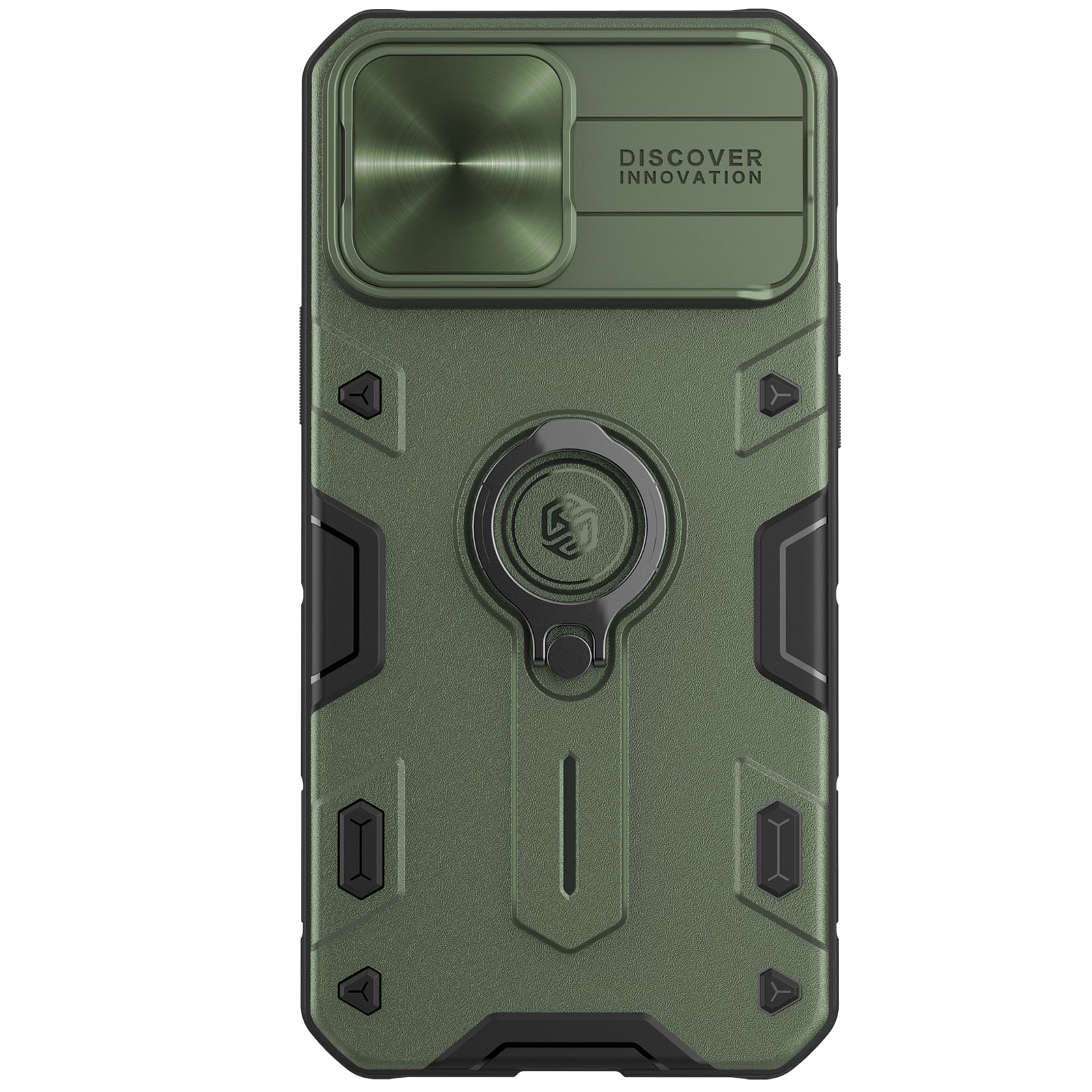 iPhone 13 All models Case with Ring stand Camera Protection Slide cover.