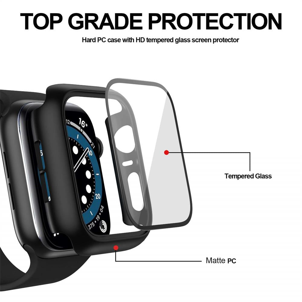 Glass+Cover Apple Watch Case iWatch cover